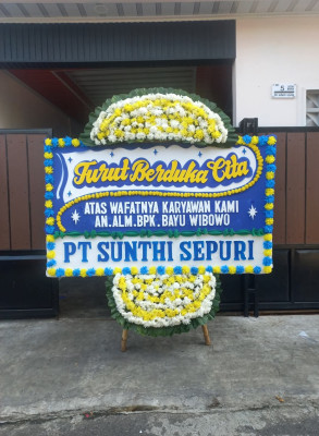 Papan Bunga Duka di Tobuuha